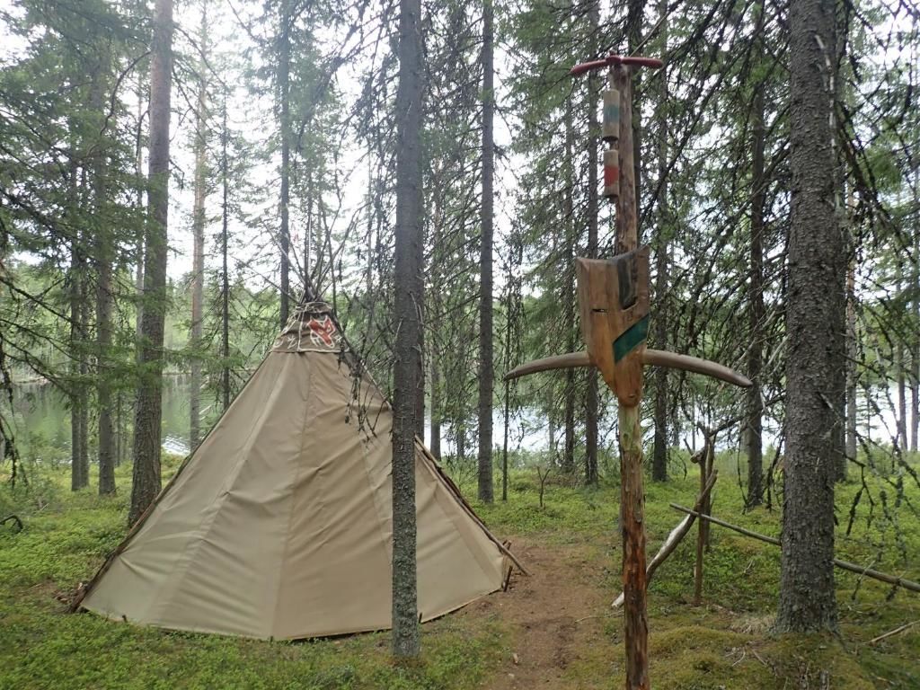 Люкс-шатры Kotakylä - Teepee Village Juuka-21