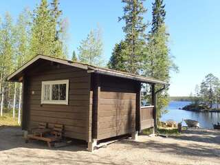 Люкс-шатры Kotakylä - Teepee Village Juuka Двухместный номер с 1 кроватью, вид на озеро-3