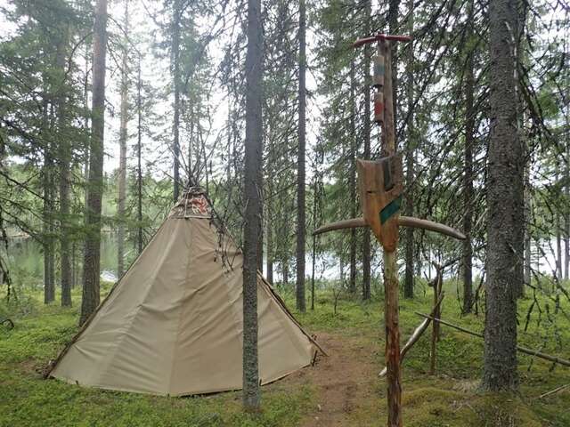 Люкс-шатры Kotakylä - Teepee Village Juuka-8