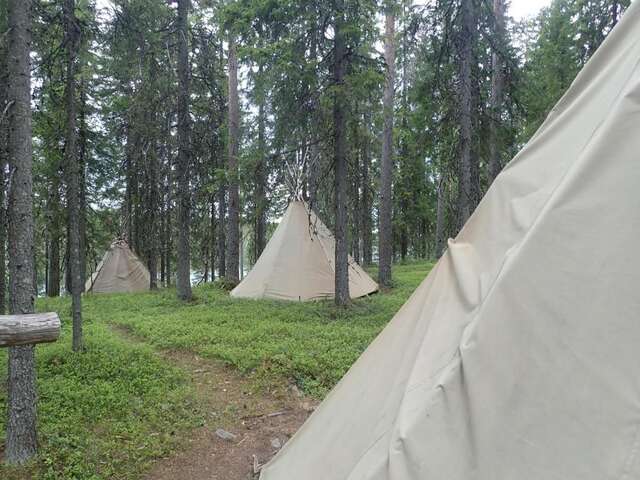 Люкс-шатры Kotakylä - Teepee Village Juuka-9